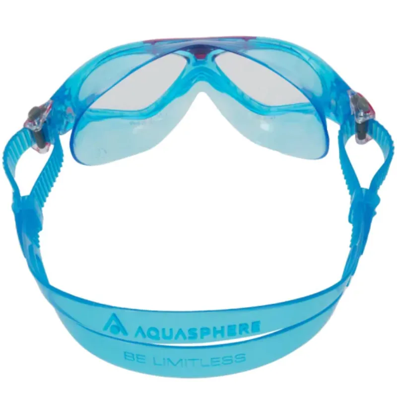 Aqua Sphere Vista Junior Goggle Clear Lens Turquoise/Pink-2